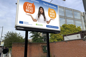 Campagne ProVeg tegen <u><em><strong>EU-reclame</strong></em></u> voor vlees