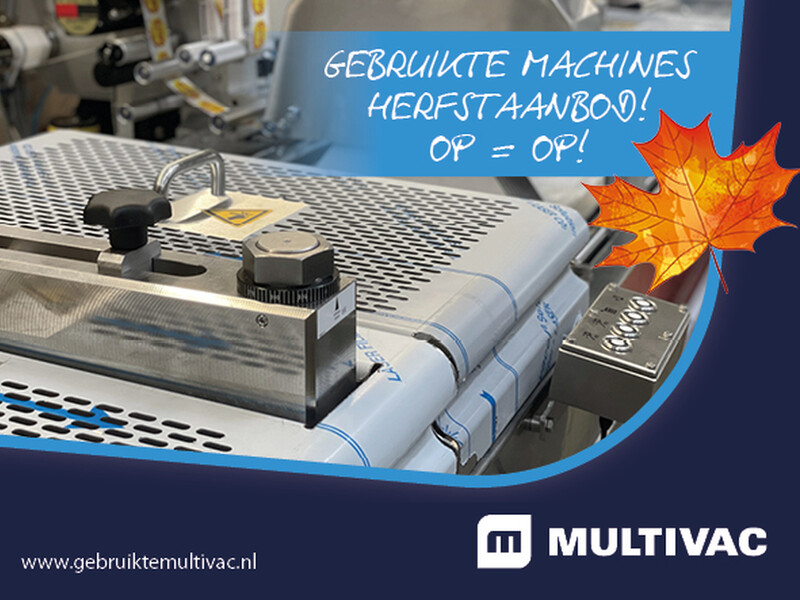 Herfstaanbod gebruikte machines MULTIVAC