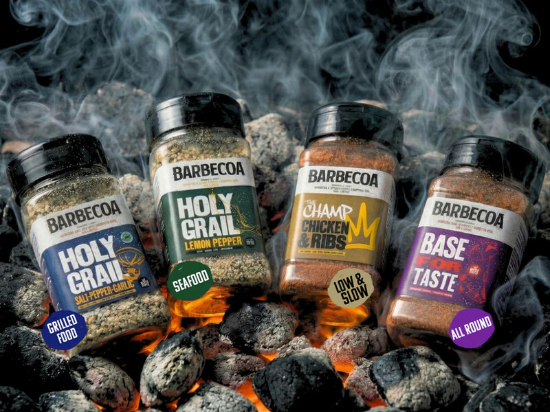 Barbecoa kruidt bij met nieuwe sauzen, rubs en m&eacute;langes