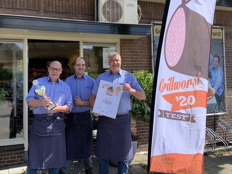 Slagerij de Bruin wint Grote Grillworsttest 2020