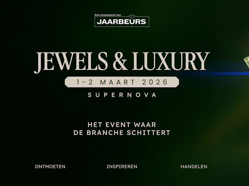 Jaarbeurs lanceert nieuw vakevent in 2026: Jewels & Luxury