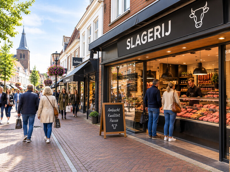 Recordzomer houdt winkelend publiek uit de binnenstad