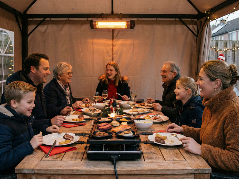 Vier op de tien Nederlanders gaan dit jaar gourmetten met kerst