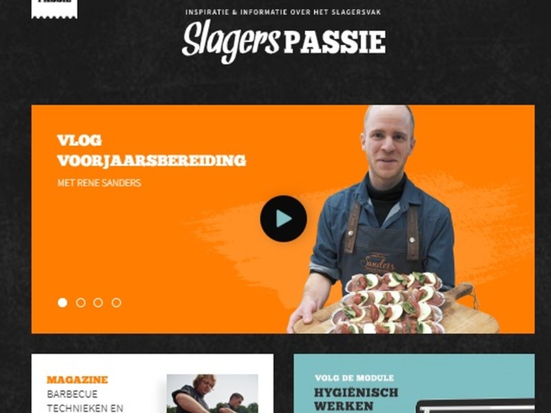Slagerspassie.nl geeft slagers voorproefje met extra content