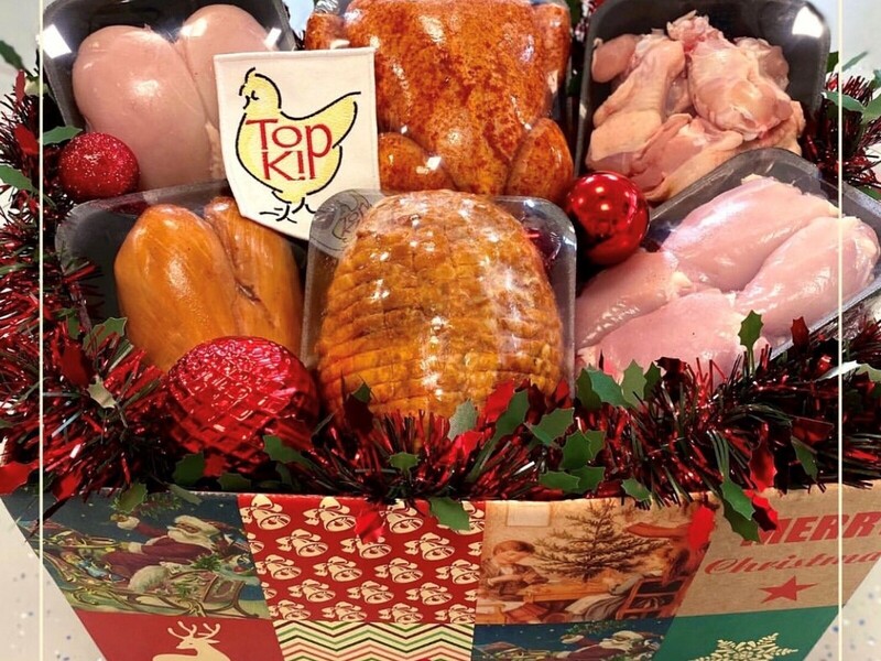 Vleeshandel TopKip biedt verschillende kerstpakketten