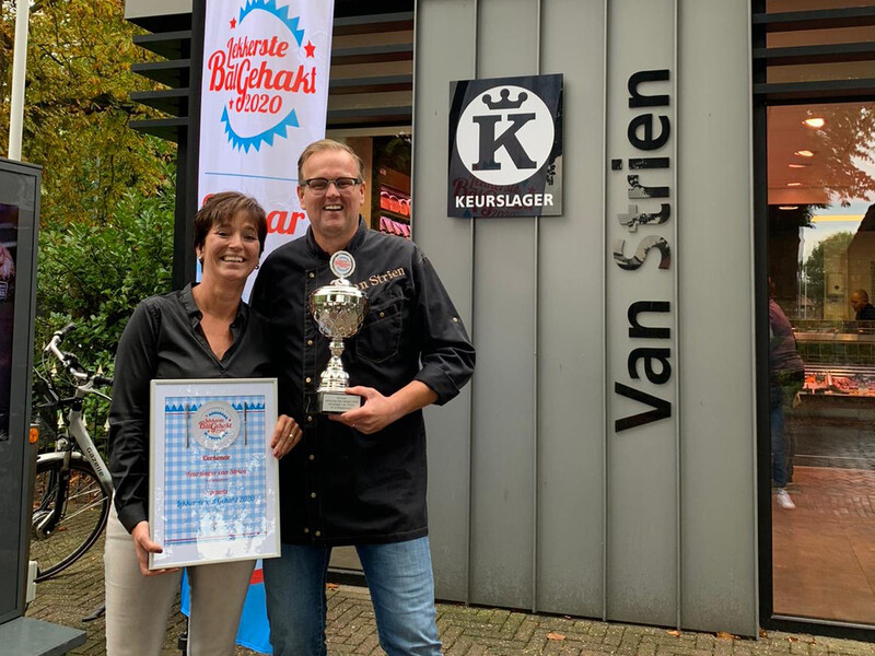 Keurslager van Strien wint 'Lekkerste Bal Gehakt 2020'
