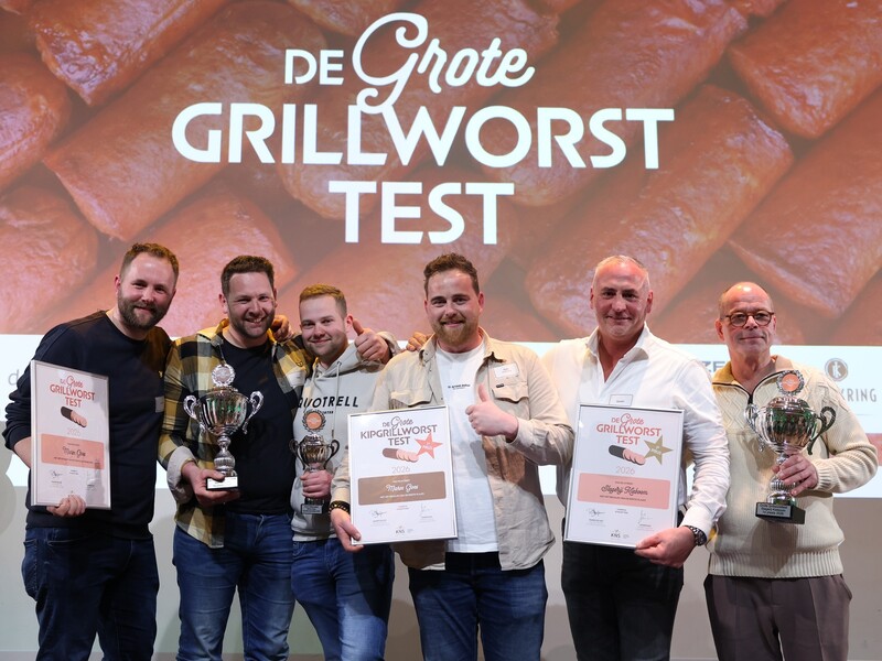 Kieboom en Maros winnaars Grote Grillworsttest 2026